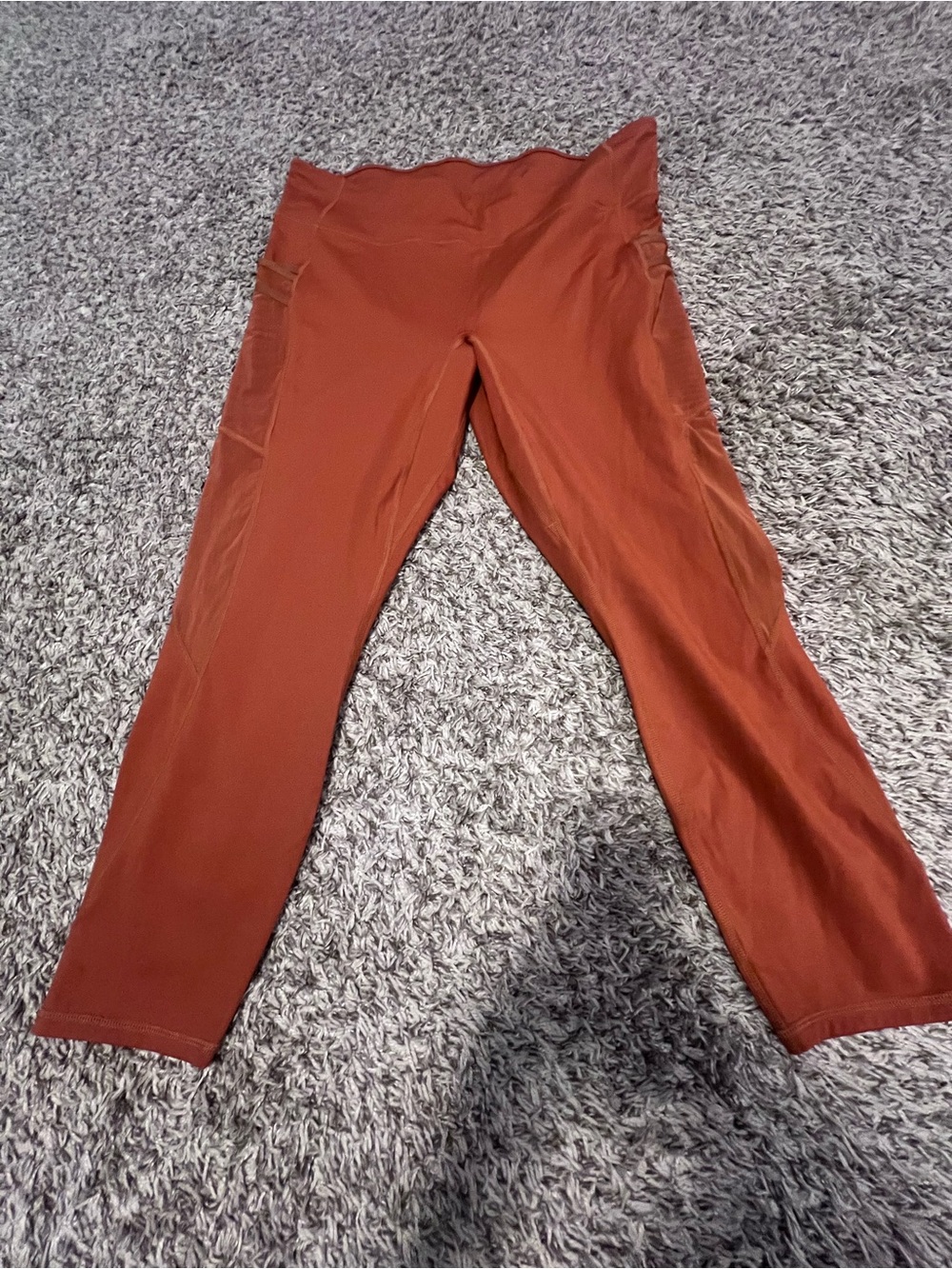 Fabletics Motion 365 Leggings - rust orange